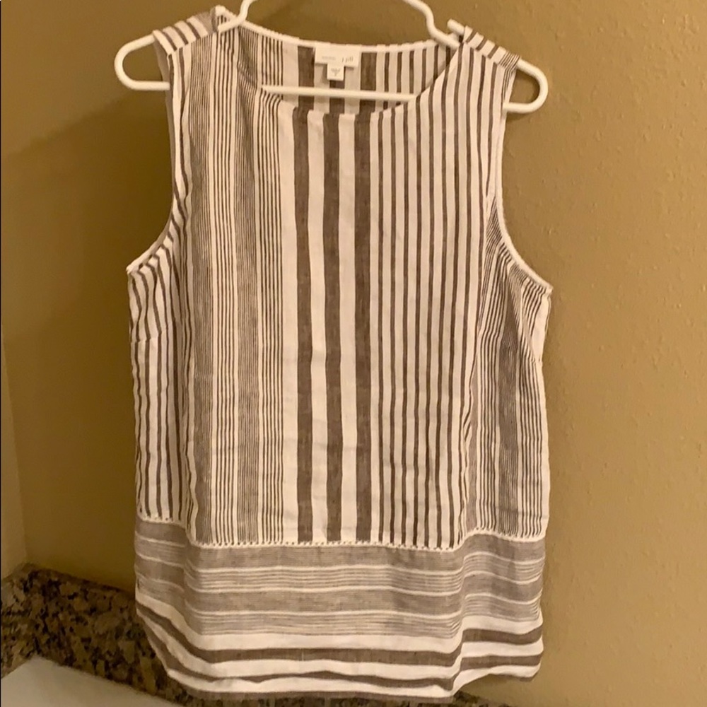 JJill linen tank